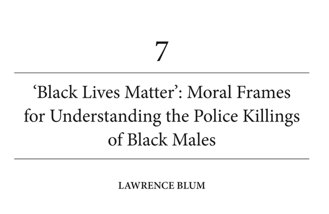 262/ "The excusability or justifiability of using lethal force... no longer apply once the victim is 'down' and obviously injured or disabled. The attitude underlying the officers' failure of concern... is precisely what the 'Black Lives Matter' slogan is meant to ... challenge."