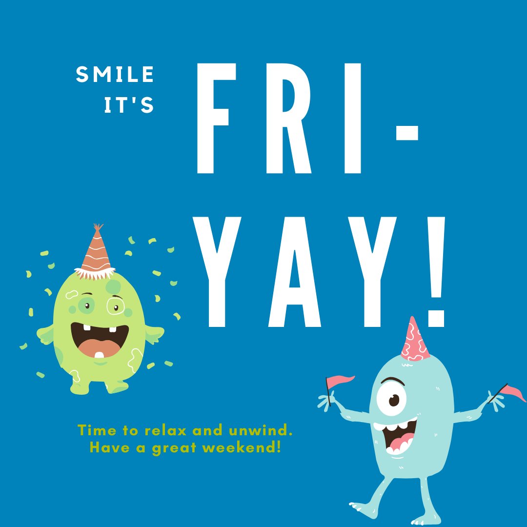 McCainWalls's tweet photo. Woohooo it's Friday! Stay safe and enjoy your weekend. 

Don't forget to practice social distancing and wear proper protection when in public. 😀👍

#fri-yay #bestdayoftheweek #greatweekend #stopcovid19inits track https://t.co/22h8BaZTpp