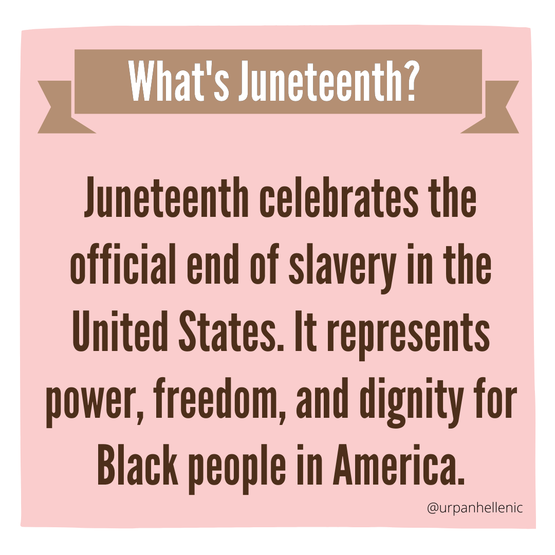 URPanhel's tweet photo. Today, we recognize Juneteenth and reflect upon our history and recognize our changes, while still acknowledging that the fight is not over. Educate yourself on the history of the United States and the events that laid its foundation. Black history is American history, always. https://t.co/WW4fwIVARU