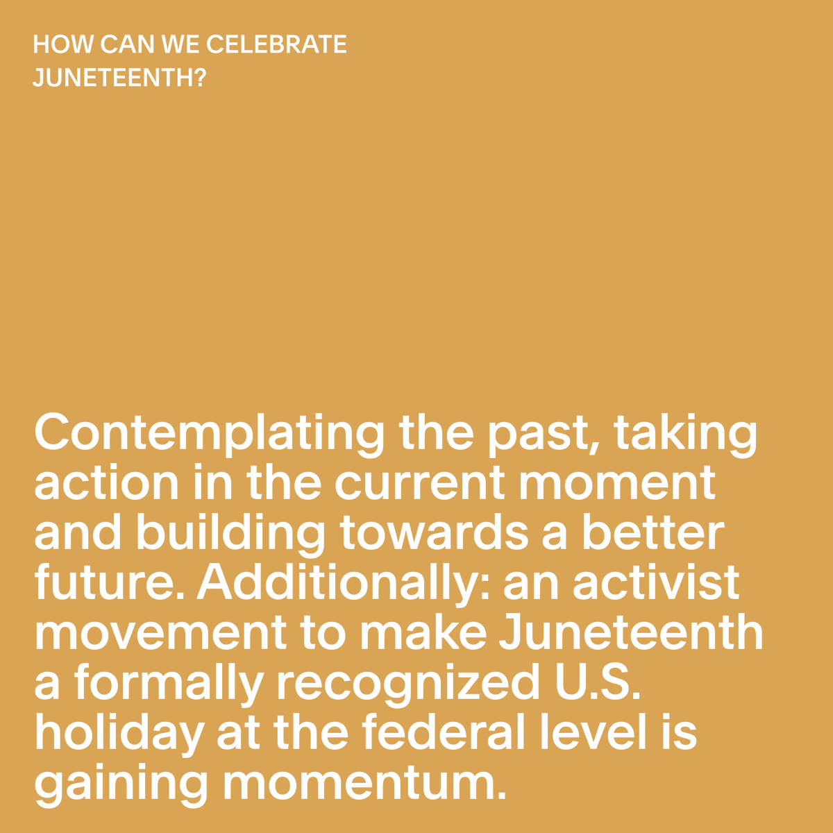 (1/2) Today is #Juneteenth: the oldest national commemoration of the end of slavery. With help from illustrator, designer and customer <a href="/briabydesign/">bria</a>, swipe through for a brief history of the holiday and its importance ⬇️