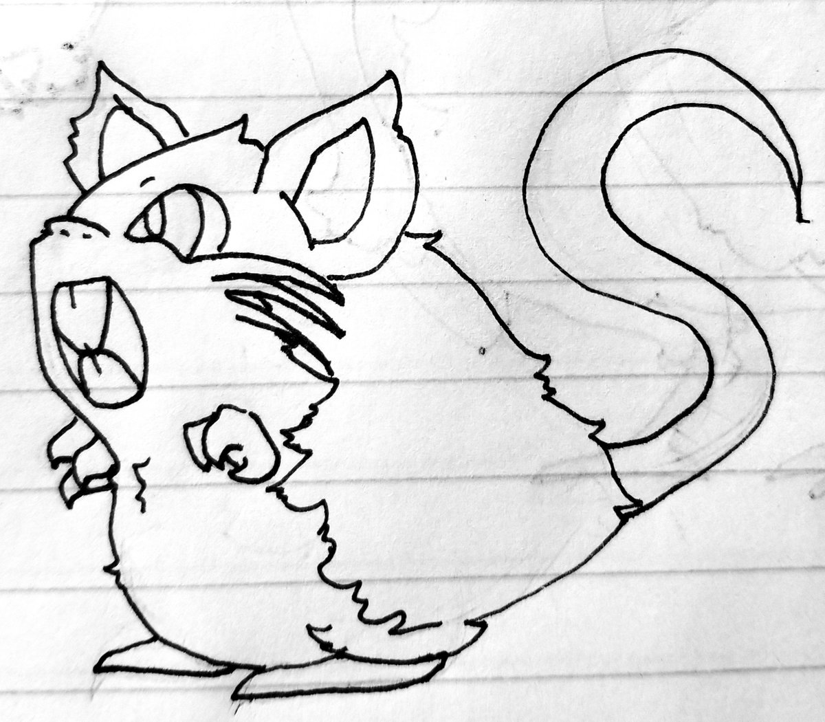 Reverrii_Pixy's tweet image. #DrawEveryPokemon
020 - #Raticate 
#pokemonart
#pokemon
#drawing