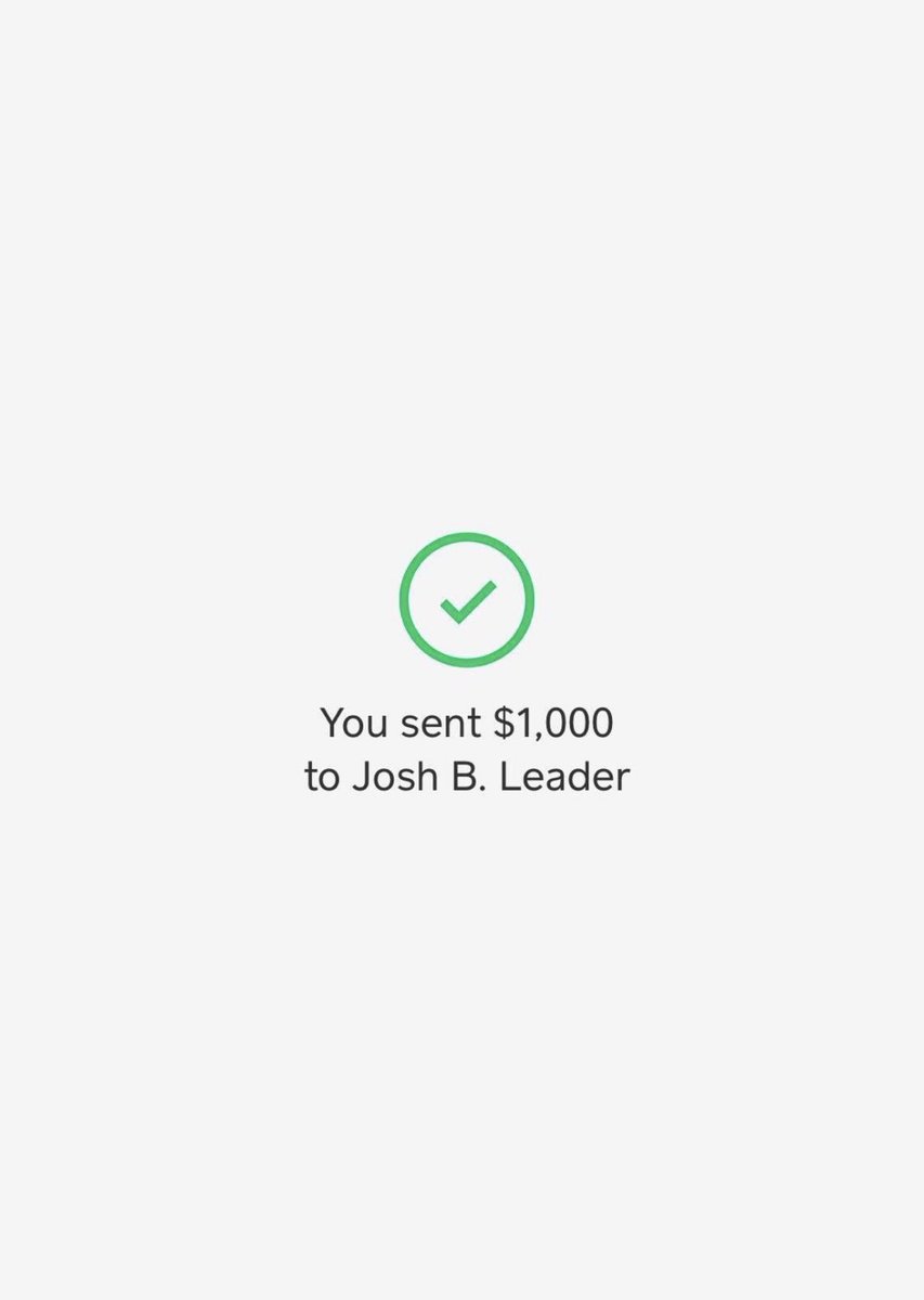 Who is josh and why everyone sending him $1000?