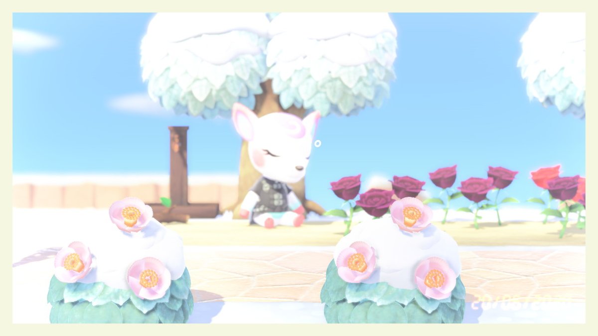 Pockycatcat's tweet photo. Sleepy #diana #AnimalCrossing #ACNH #NintendoSwitch https://t.co/oqkTB7AAqe