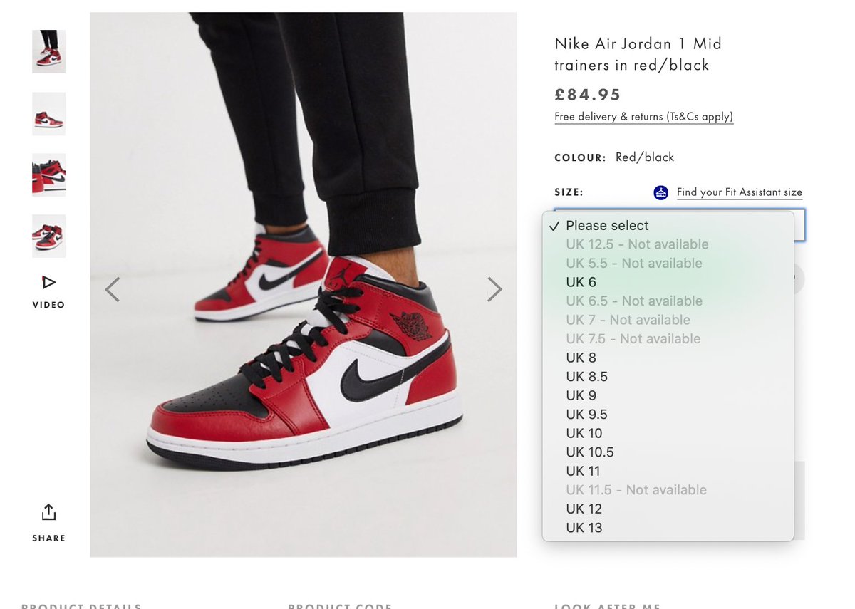 restocks jordan 1 mid