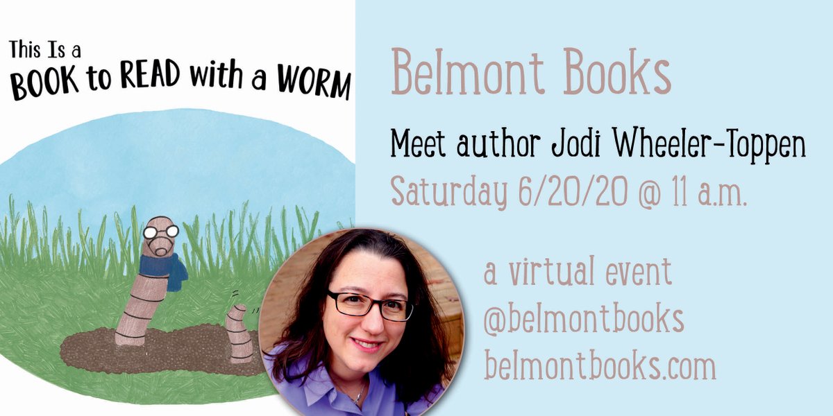 charlesbridge's tweet image. #TGIF! Make this weekend extra-wormy with @WheelerToppen's THIS IS A BOOK TO READ WITH A WORM read-aloud and fun #backyardscience experiments, courtesy of @belmontbooks #kidlit #kidlitquarantine #STEM #edutwitter