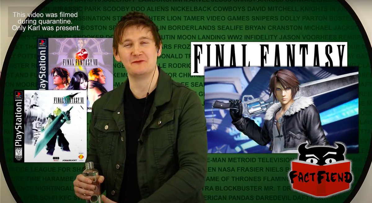 factfiendfaces's tweet photo. 420 - The Video Game Character They Made Wear A Flex Jacket (Favourite Final Fantasy Games)
https://t.co/HjvNLTpjPR https://t.co/07Pz4RrfGE