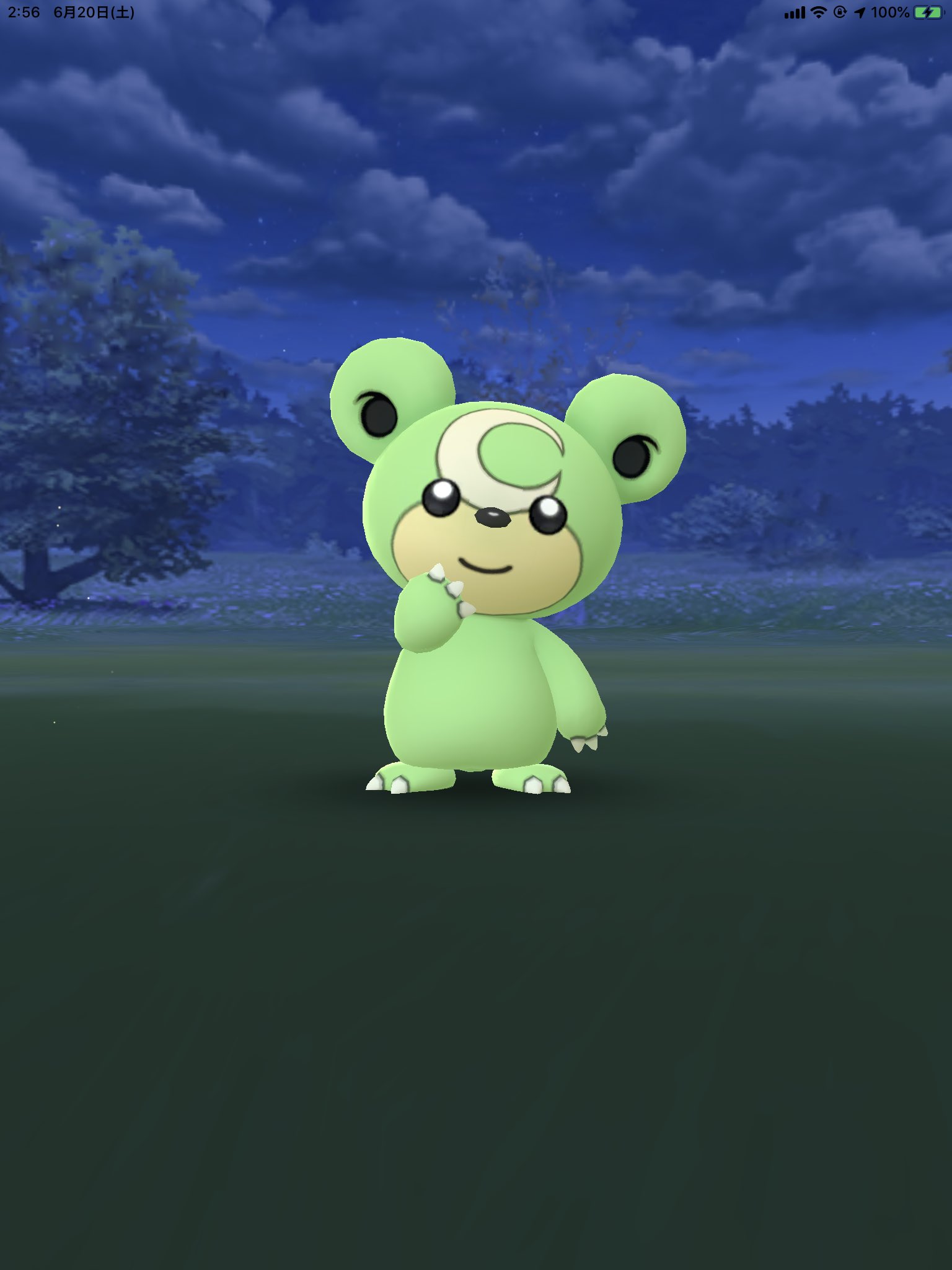 まなてぃ ポケモンgo4赤 兵庫 姫路 加古川 うおおおおおおお ついに緑色に光ったー 色違いヒメグマ捕獲完了 ポケモンgo ヒメグマ 色違い T Co G3s8vtl1zs Twitter