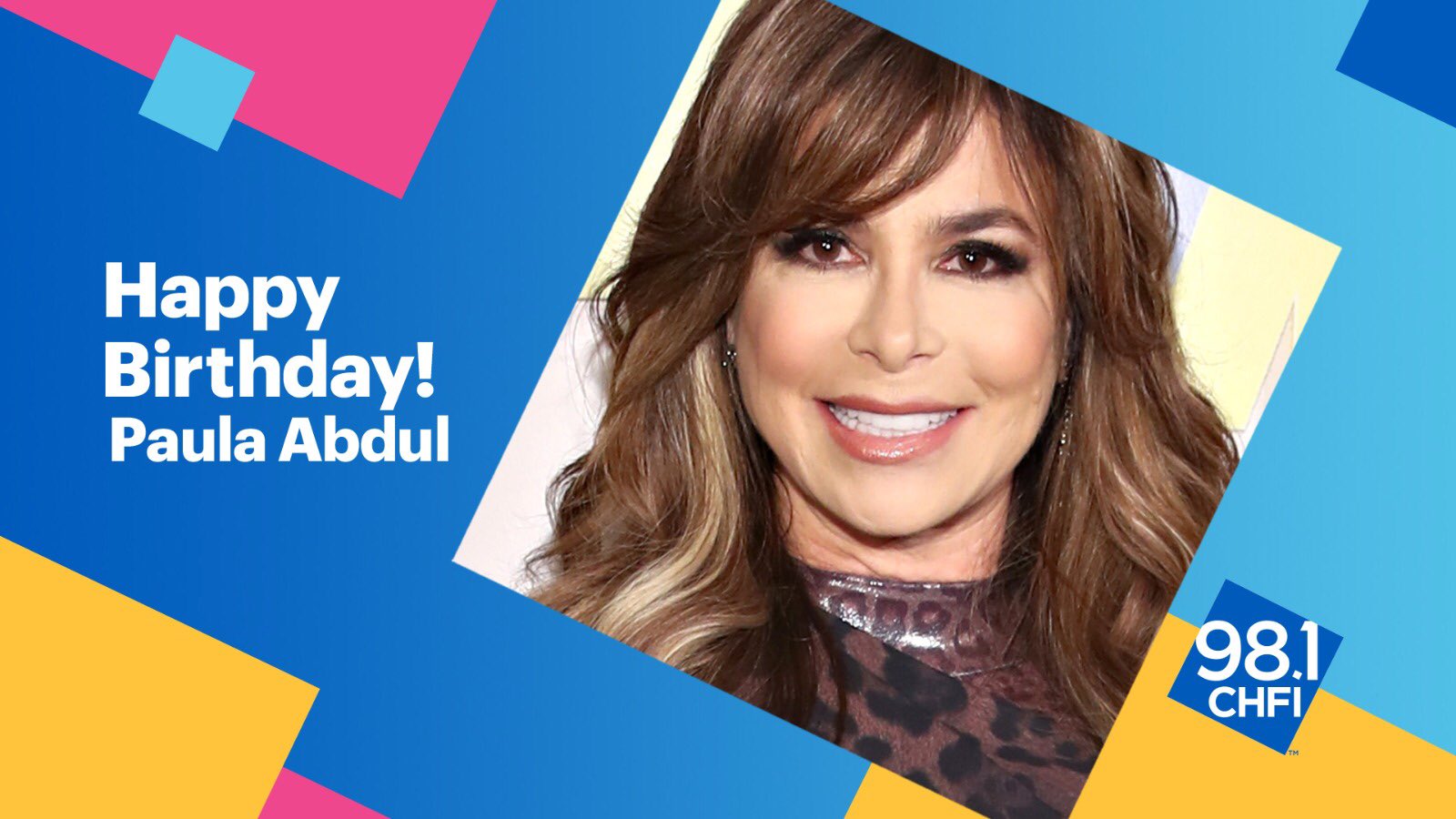 Straight Up, Paula Abdul looks amazing at 58   Happy Birthday    