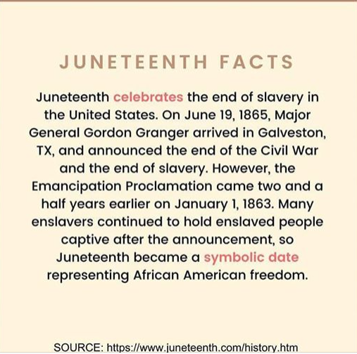 joshafoundation's tweet photo. #JUNETEENTH 
post created by Monica Pirani https://t.co/F3M31h4S7H