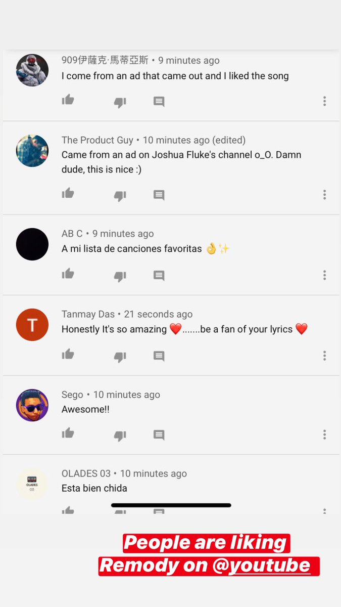 chrishazemusic's tweet photo. The comments on the #REMODY video are amazing! Thank you all for listening! x Onwards to 100K https://t.co/P2sKEAeYCG https://t.co/FxiOeehPNz