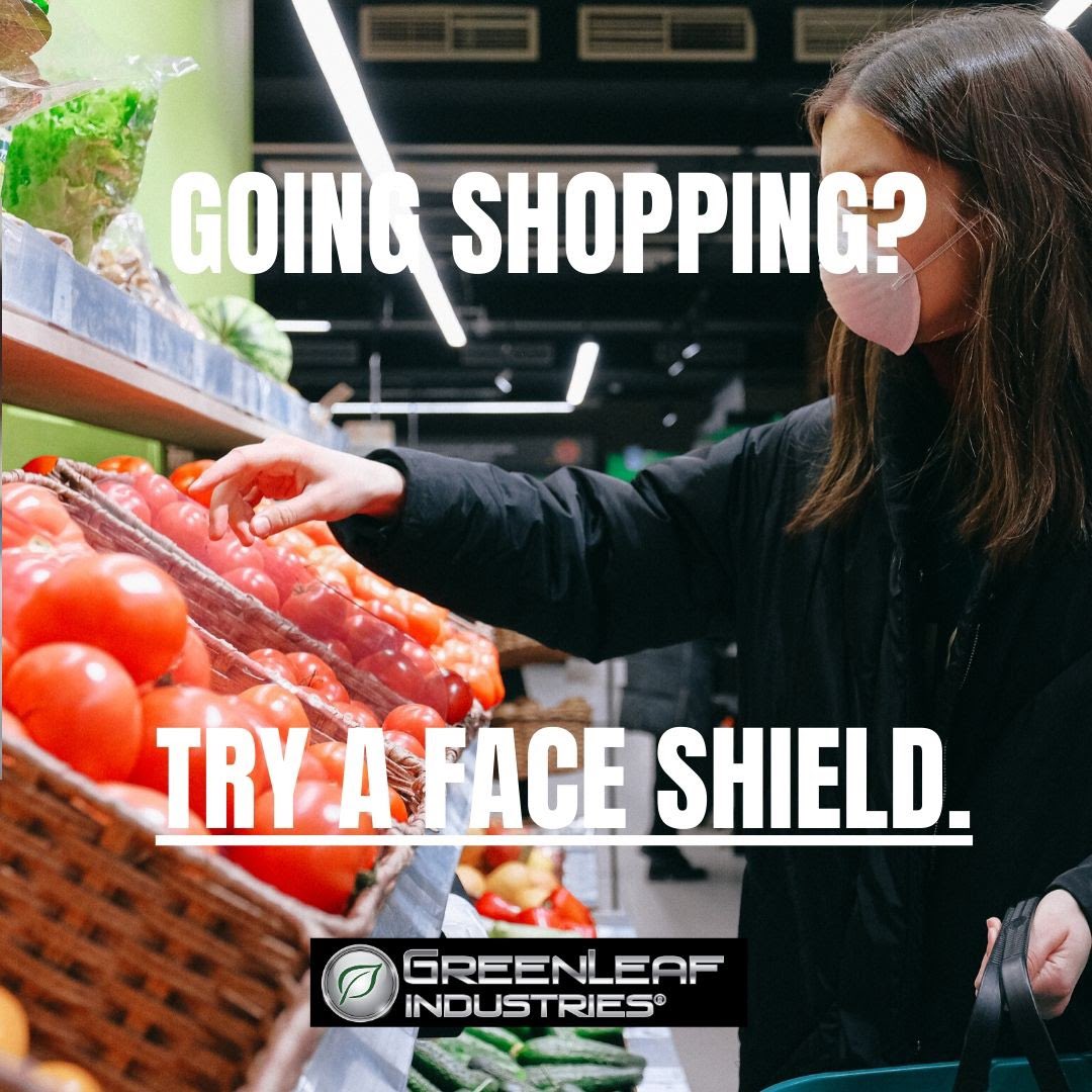 ceogreenleaf's tweet photo. Want to stay safe AND comfortable while shopping?🤔 Head to the store in a #protectivefaceshield - feel the difference today! 🤩👍🏻💕#greenleafindustries #faceshields #facemasks #staysafe #staystrong https://t.co/seiZjYLLAb