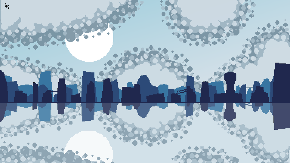 dinobala2's tweet photo. First try at a bigger scale, using this as my current pc wallpaper
#pixelart https://t.co/s5h4hWLtGw