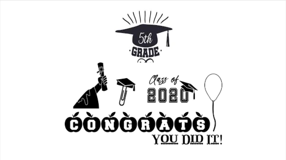 Wayne_DPSCD's tweet photo. Despite our challenges these past few months we made sure to honor our 5th grade class virtually on finishing their last year at Wayne and moving on to their next journey. You did it! Congratulations students! #GoWayne #DPSCD https://t.co/QYXognnCCg