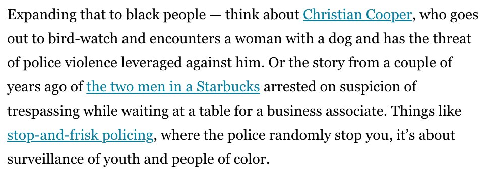 Urban geographer  @lellyk says the right to be left alone in public space is important  https://www.latimes.com/entertainment-arts/story/2020-06-18/cities-are-built-on-public-space-but-it-isnt-equitable-nine-ideas-for-making-it-better