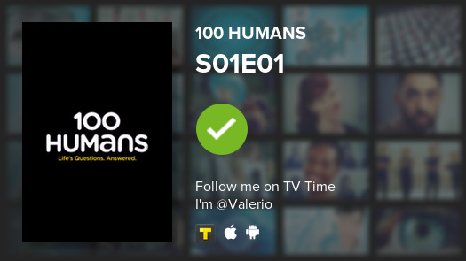 CVal9's tweet photo. I've just watched episode S01E01 of 100 Humans! #100humans  #tvtime https://t.co/NM29T7FYBH https://t.co/hgQ12td8JX