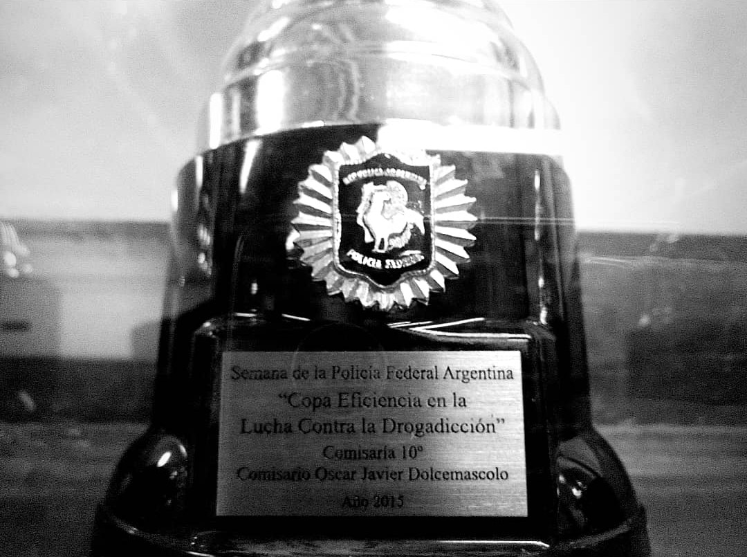 Copa Eficiencia en la Lucha Contra la Drogadicción. Comisaría 10.