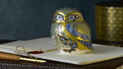 Wow, <a href="/RoyalCrownDerby/">Royal Crown Derby</a> Nightingale Owl just made £300. Many many thanks for your support!