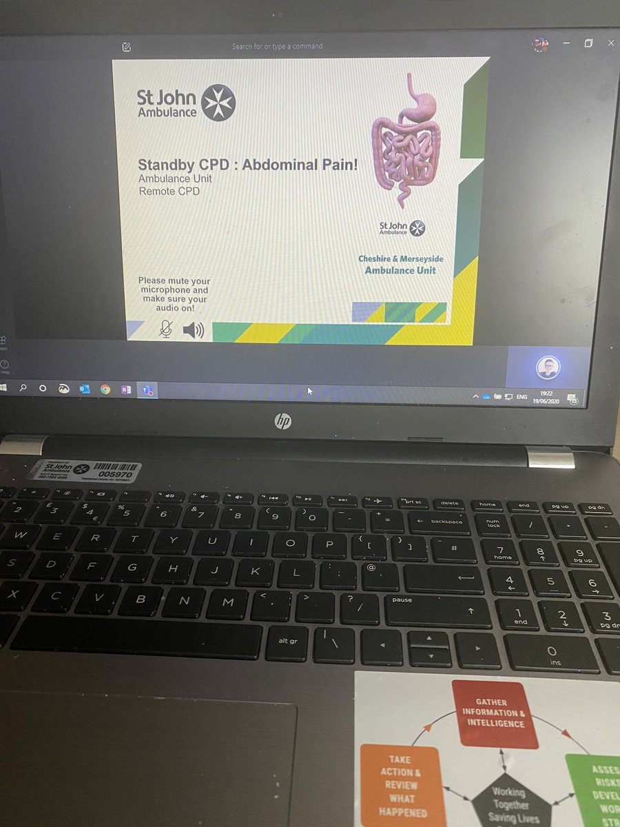 All ready to go with @think_brew and <a href="/SJA_CMAmbUnit/">SJA Cheshire & Mersyside District Ambulance Unit</a> for tonight’s virtual #CPD on #AbdoPain