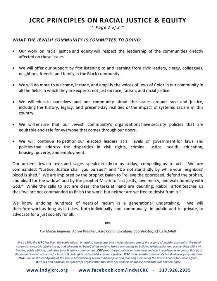 Indianapolis Jewish Community Relations Council tweet media