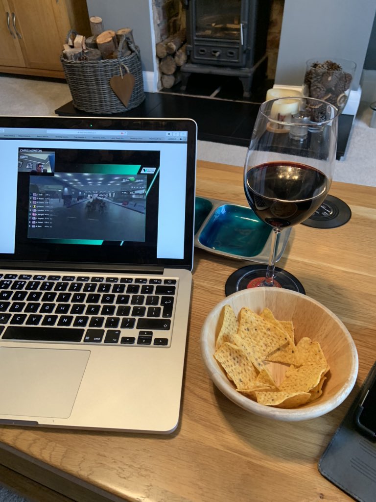 Wine and chips for the last stage of the <a href="/thewomenstour/">The Women's Tour</a>. 
<a href="/BritishCycling/">British Cycling</a>