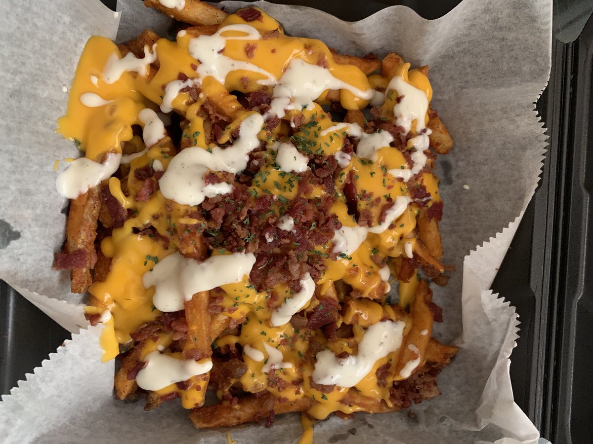 Loaded Cheese Fries with Ranch