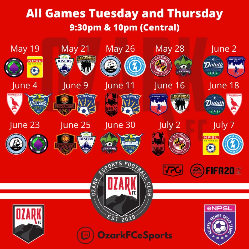 Two strong team results. A draw with <a href="/DFC_eSports/">Duluth FC- Esports</a> <a href="/DuluthFC/">Duluth FC</a> and another win against <a href="/Temecula_FC/">Temecula FC</a> <a href="/TemeculaEsports/">Temecula FC Esports</a>
.
.
Clutch performances from Fatality and Guardado as well as an outstanding team effort!
.
.
#eNPSL <a href="/NPSLSoccer/">National Premier Soccer League (NPSL)</a>