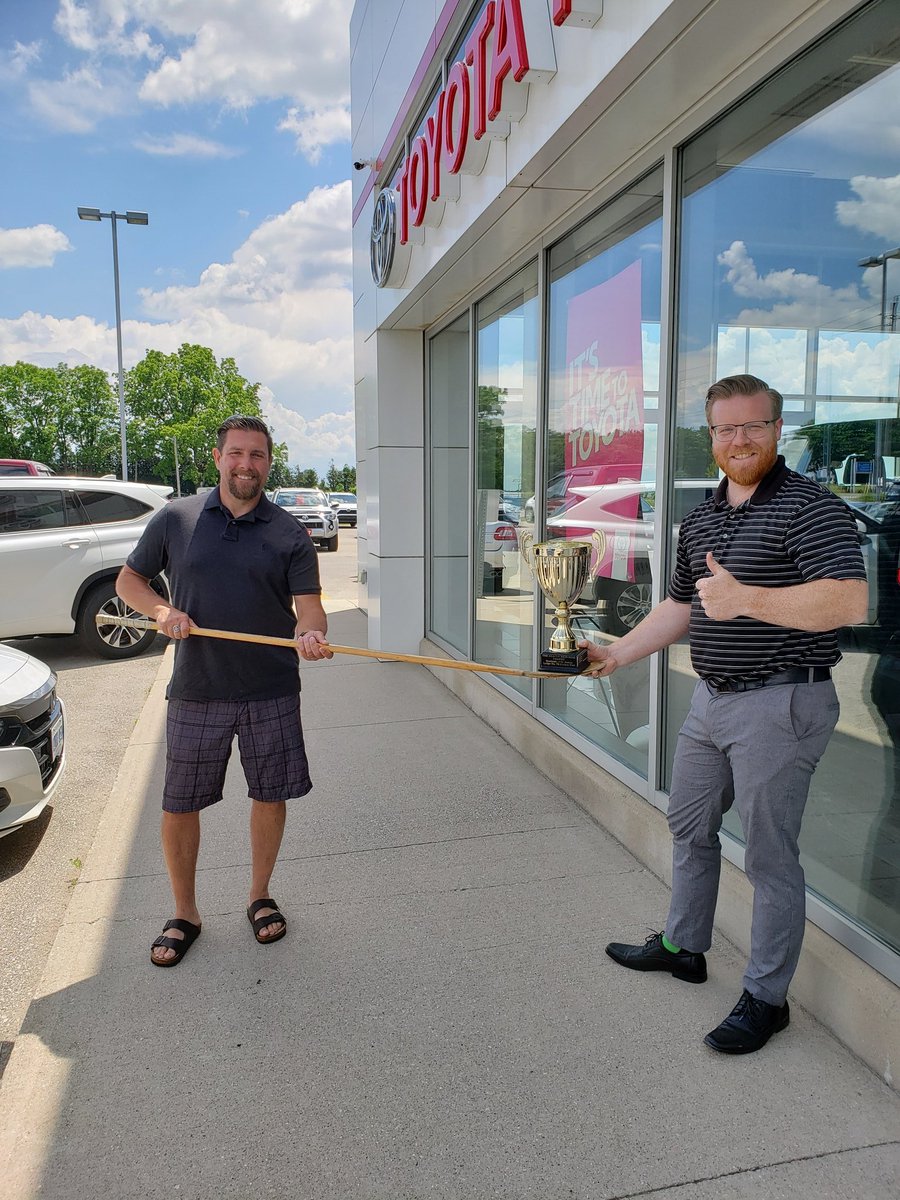 StJamesLodge73's tweet photo. "The Deacon" took its maiden voyage travelling to meet up with this years Fantasy Hockey Pool Champ. 

Well done Bro. Anderson! https://t.co/OpH1bS7Qut