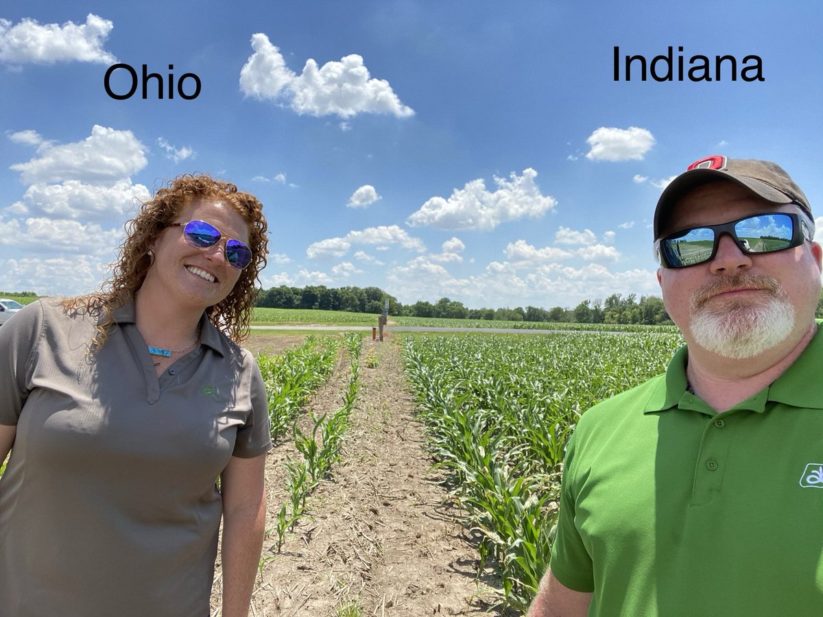 Doing some interstate crop scouting today with <a href="/hartman_kelli/">Kelli Hartman</a> <a href="/PioneerSeeds/">Pioneer Seeds U.S.</a>
