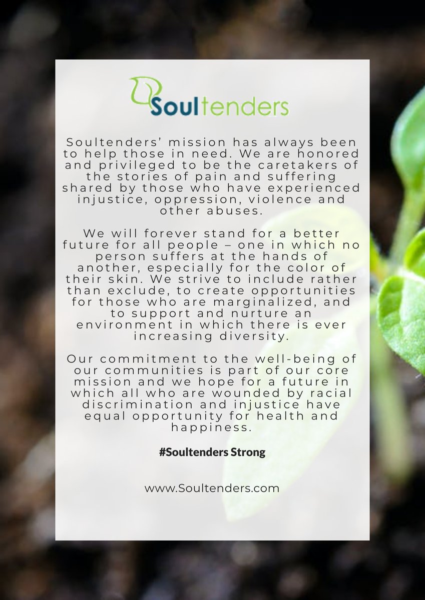 Soultenders1's tweet photo. Standing Together Soultenders Strong https://t.co/D6t8m5RBYe