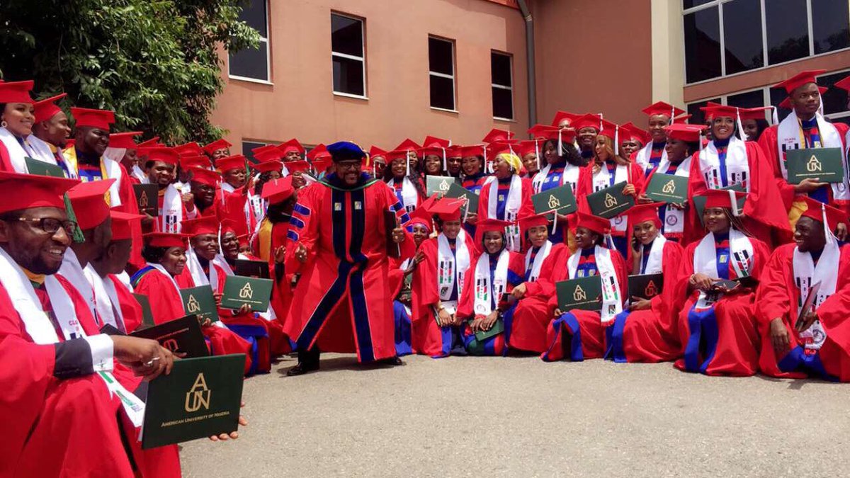 YusufAymaan's tweet photo. Finally, it’s official! Congratulations to @AUNigeria’s class of 2020, the class of game changers, Corona class 🎓🎉🍾 You’ve had enough lectures, I won’t add anything on top. Enjoy your achievement ❤️ https://t.co/ggEzqPD0mS