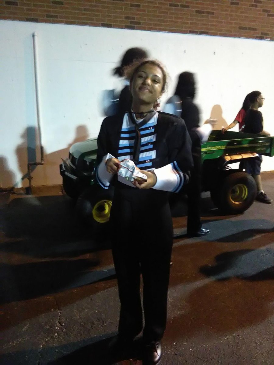 me, while black, after winning homecoming princess my freshman year
