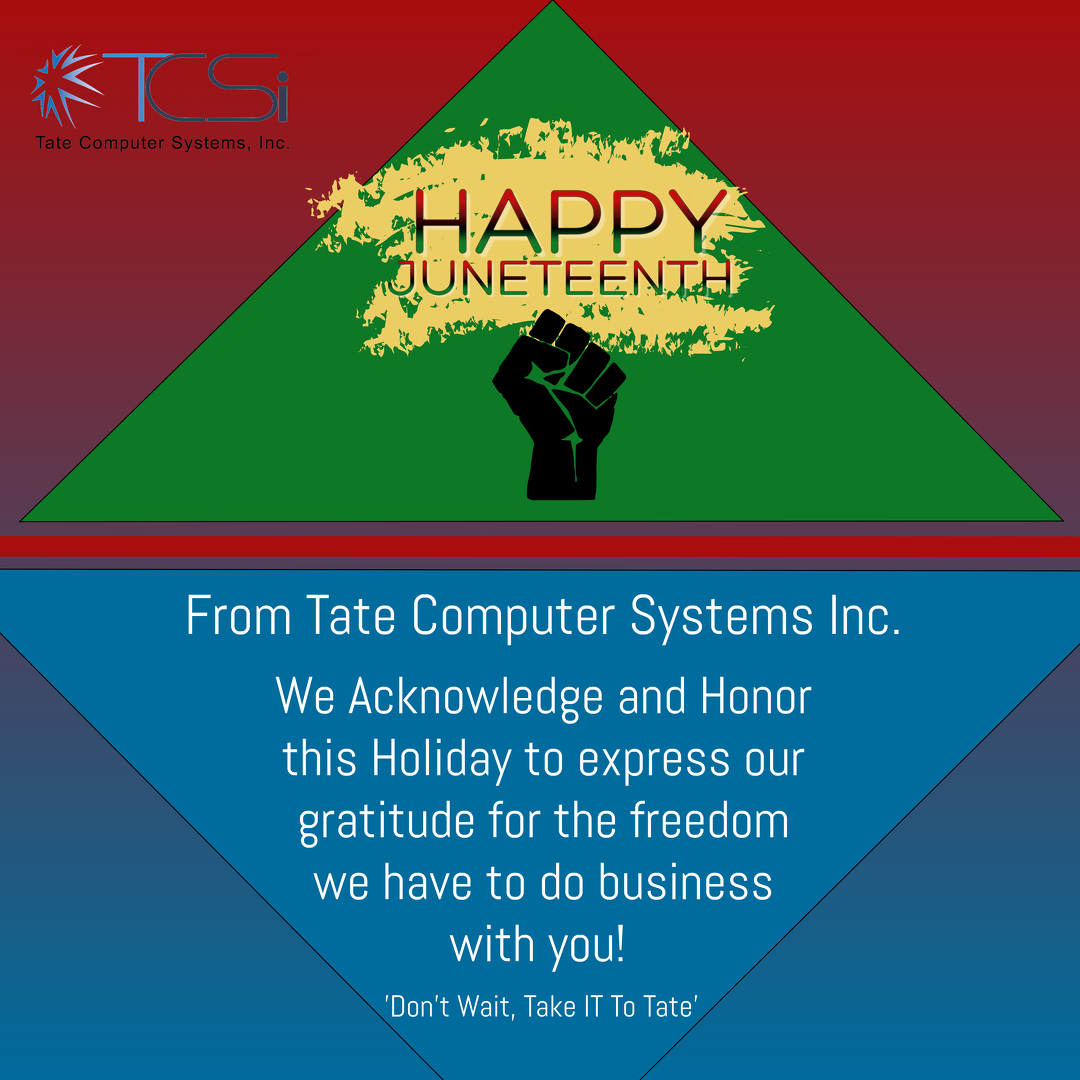 Tate Computer Systems, Inc. tweet media