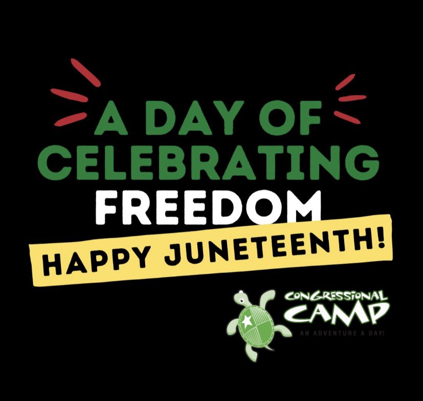 TheCongoCamp's tweet photo. Happy #junteenth! Learn more about this important day of freedom here: https://t.co/wp6QWqAfP8 https://t.co/xXLkerLiYT