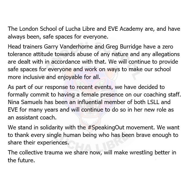 London School Of Lucha Libre tweet media