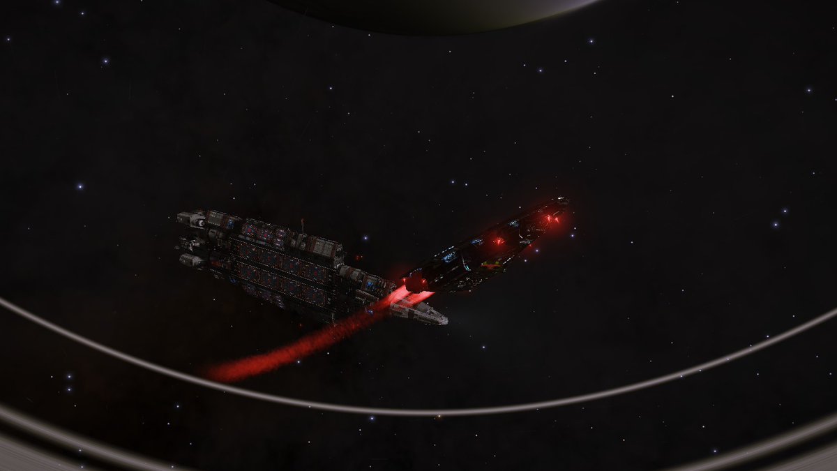 BossladyB_Love's tweet photo. *First Discovery* This was the first ringed water world we've found on stream and for me first-ever.
#FirstDiscovery #RingedWaterworld #EliteDangerous https://t.co/HsR4JJJOpo