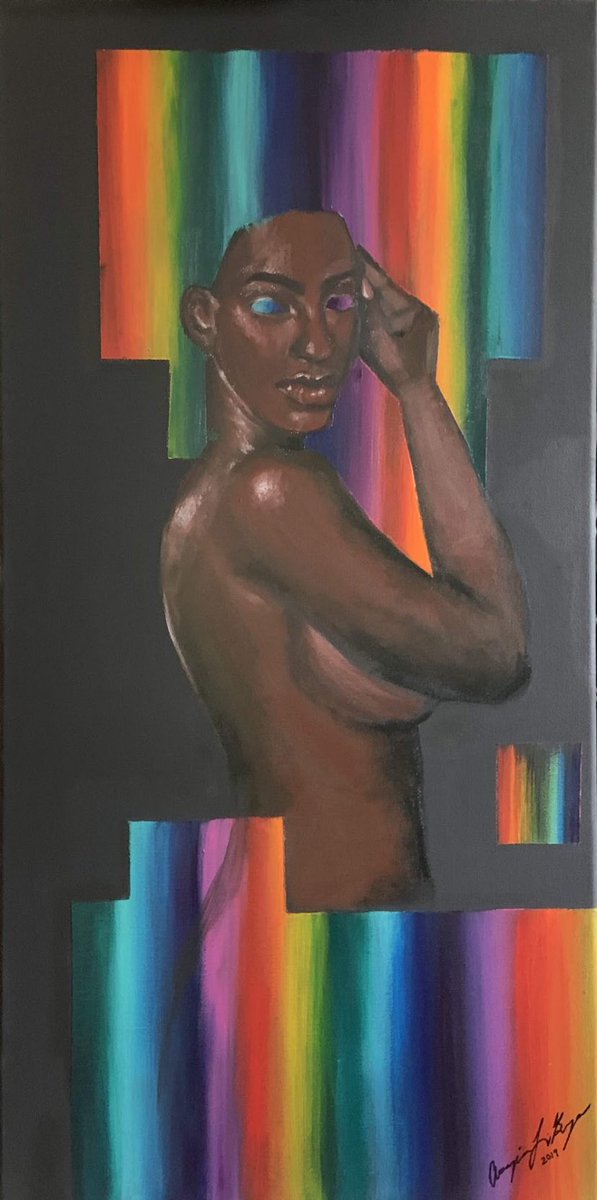 RayciArt's tweet photo. Happy Juneteenth y’all!!! I’m a fresh college grad with her BFA in painting and sculpture. Venmo:Araycia-Byers Cashapp:$ArayciaByers or follow my insta rayciart and dm me about commissions!!! 🧚🏽 https://t.co/H4gkNpal3D