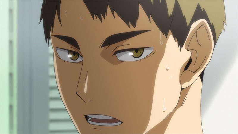 ushijima stans:-U SCARE ME-blunt-yes ur scary but u wouldn't hurt a fly, pls -loves how strong he is-strictly an ushijima stan-normal sleeping schedule (im jealous)-kinda head empty-h word but won't admit it