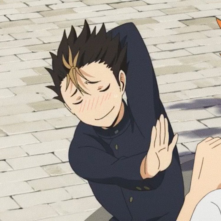nishinoya stans:-pls ur so cute -LOUD-strongly believes he's the best libero-loves asahi stans-very chaotic.. i can't compete-very precious, must protect-cried seeing him happy in the timeskip-i get the feeling that you've gotten away with some crime idk ;-;