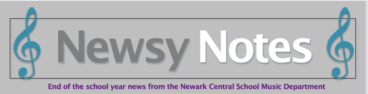 NewarkCSD's tweet photo. Newark Music Department Newsy Notes #ChoosejoyNCSD https://t.co/tJe0HXRC4o https://t.co/slQtguCNCY