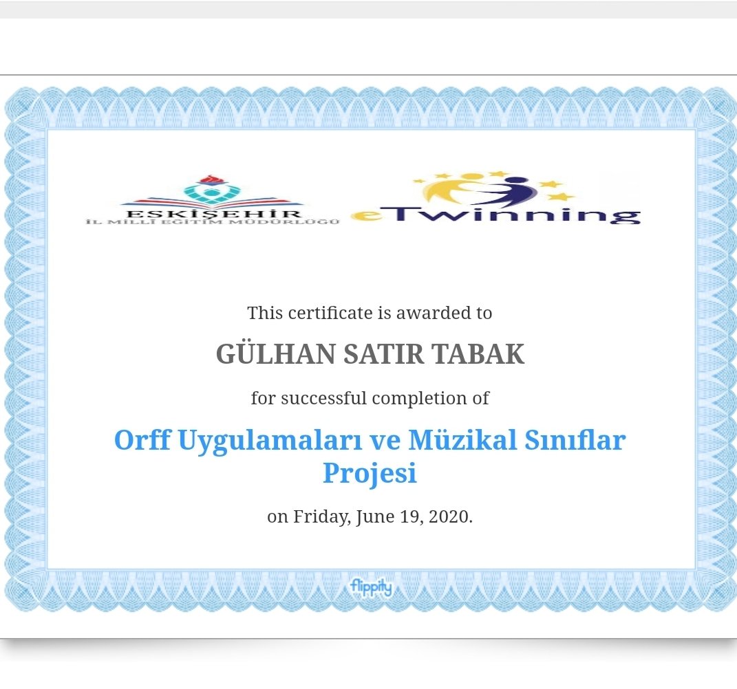 EgitimdeCocukOy's tweet photo. GÜLHAN SATIR TABAK ÇAYIR ILKOKULU ZONGULDAK ÇAYCUMA 
Sertifikam https://t.co/Lx6Ec6aJKr