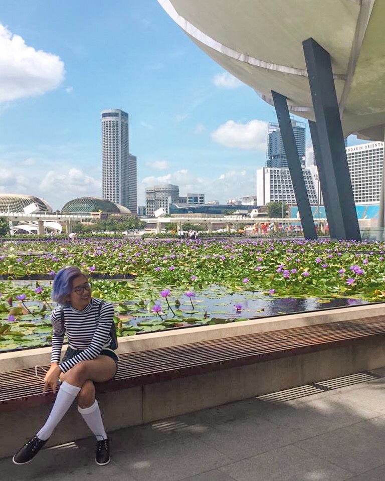 I like to go to marina bay! Although i could only buy stuff from guardian or the food court but still, its such a beautiful place.