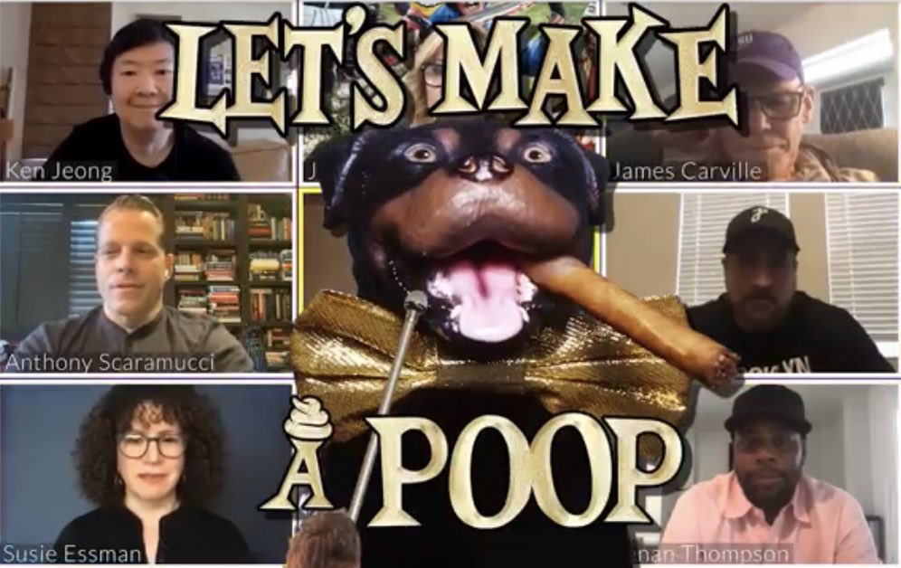 Hey everybody check out: 

#LetsMakeAPoop #QuarantineSquares the new podcast/game show with @Triumphicdhq

Watch Triumph's extended cut here: youtu.be/Jepp3IdbT1Y