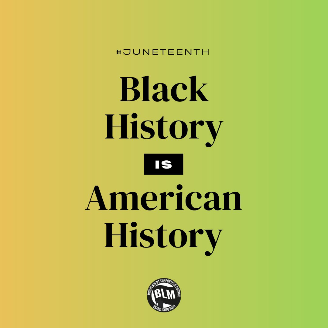 Happy  #JuneteenthDay  !In honor of the oldest nationally celebrated commemoration of the ending of slavery in the United States. We wanted to share ways you can show support and offer solidarity in our soccer communities today and every day.