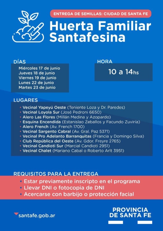 kokueproject's tweet photo. Hoy fuimos a retirar las semillas del programa #HuertaFamiliarSantafesina: una herramienta que busca impulsar un espacio de producción de hortalizas para autoconsumo y fomentar una actividad que involucra a todos los integrantes de la familia
#agroecología #soberaniaalimentaria https://t.co/p8IpB6enh5