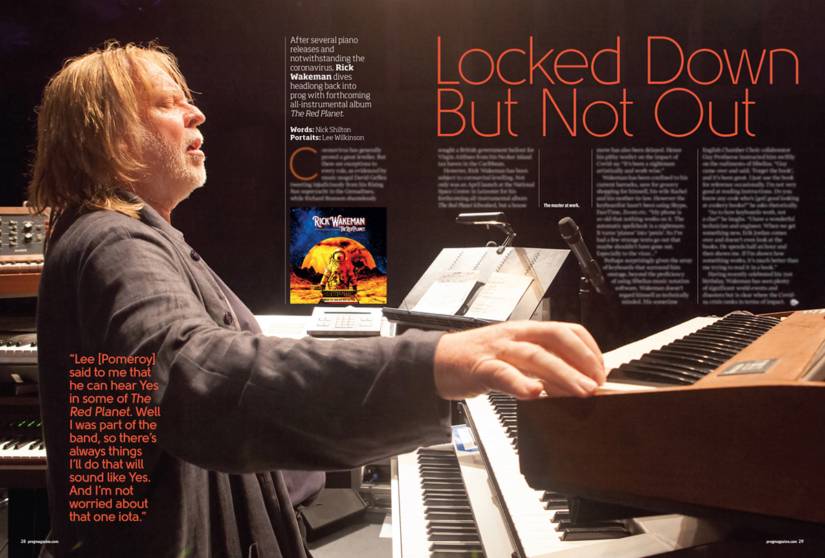 Rick Wakeman tells us all about his excellent new album The Red Planet, life in lockdown and what really happened with @YESfeaturingARW in the new issue of Prog Magazine.

Get your copy here: myfavouritemagazines.co.uk/Prog-Print-Bac…