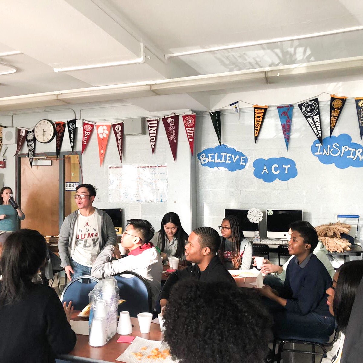 12plusphilly's tweet photo. Earlier this month, some of our Kensington Health Sciences Academy, Kensington High School, Penn Treaty School, and Hill-Freedman World Academy seniors picked up their cap and gown ๐
We just want to say, congratulations Class of 2020!! ๐ฅณ๐ #12plusphilly https://t.co/b5v7QQ4M8s