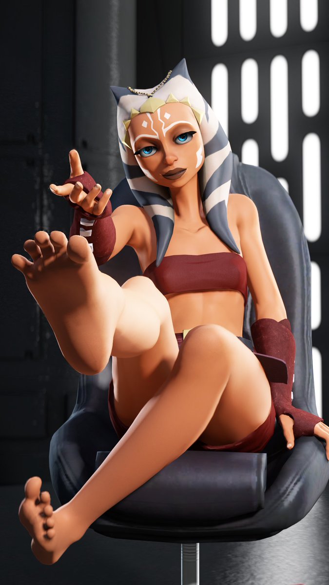 Tano feet ahsoka Boba Fett. 