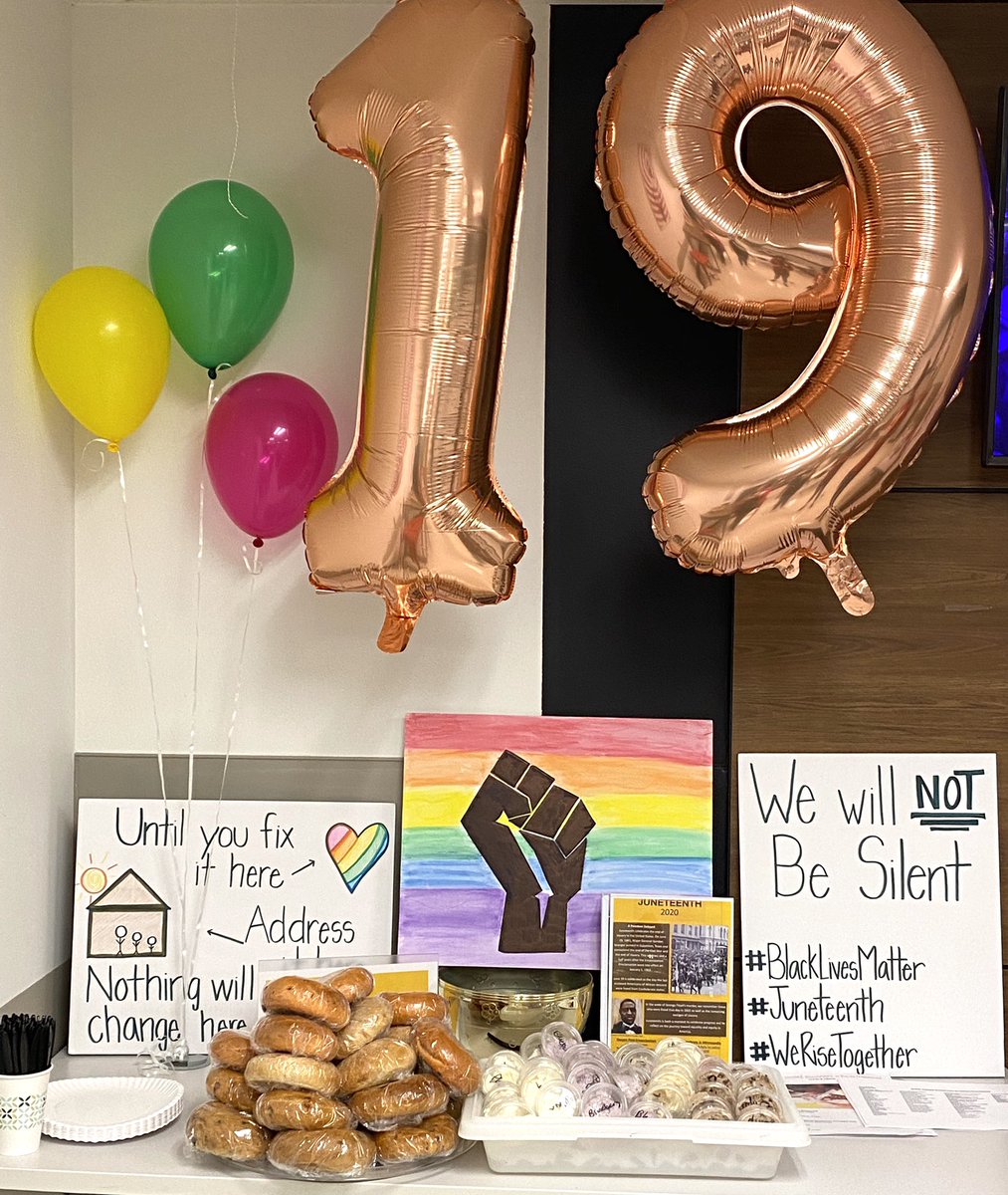 lesliebrown318's tweet photo. Happy #JUNETEENTH2020 from the #T658 team! @658Bullseye @jenscheett @adam_r_schutt @jodijordheim https://t.co/5qOZI7jVV3