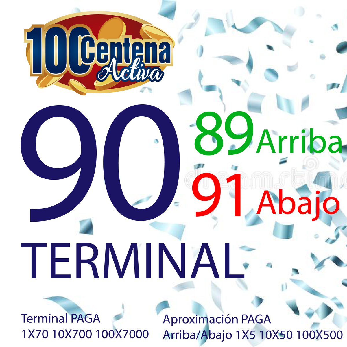 centenaactiva's tweet image. RESULTADO DE SORTEO 
Centena Activa 
19/06/2020 
03:15 PM 
TERMINAL 90  
#19Jun