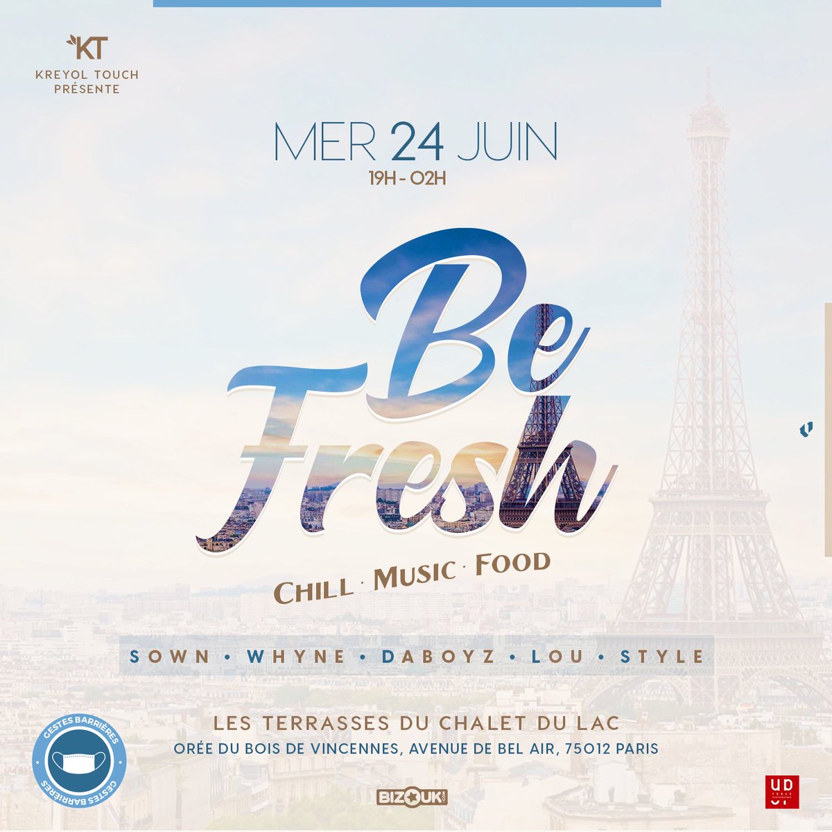 KREYOLTOUCH_'s tweet photo. Tu pensais vraiment attendre le 13 Juillet ? 😇😋
❤️Je te manque, Tu me manques, Nous nous manquons, Vous nous manquez❤️....Peu importe la conjugaison Avec les Gestes Barrières...On se fait un petit kiff🥳😋😍🥰...On allume les caissons de Basse 🔊🔊🔊 #BEFRESHTAVIE https://t.co/vOe1giYr7I